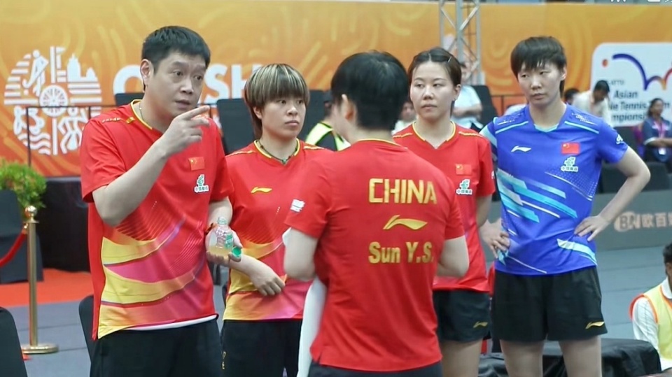 本次比赛团, 在亚锦赛女